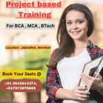 project based trainee for bca mca and btech IT in punjab